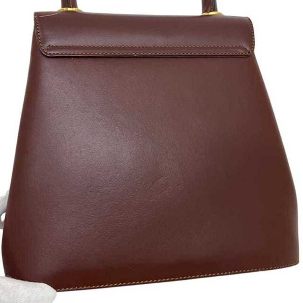 Salvatore Ferragamo Handbag 2-way Shoulder Bag DQ21 1668 Leather Brown Women's - Picture 9 of 10